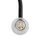 GLOBOSTAR® PAOLA 60416 Μοντέρνο Φωτιστικό Τοίχου - Απλίκα Καθρέπτη Μπάνιου με Ντουί 2 x G9 AC 220-240V Αδιάβροχο IP44 - Μαύρο Ματ & Λευκό - Μ31 x Π16 x Υ15cm