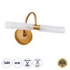 GLOBOSTAR® PAOLA 60419 Μοντέρνο Φωτιστικό Τοίχου - Απλίκα Καθρέπτη Μπάνιου με Ντουί 2 x G9 AC 220-240V Αδιάβροχο IP44 - Χάλκινο & Λευκό - Μ31 x Π16 x Υ15cm GLOBOSTAR® PAOLA 60419 Μοντέρνο Φωτιστικό Τοίχου - Απλίκα Καθρέπτη Μπάνιου με Ντουί 2 x G9 AC 220-240V Αδιάβροχο IP44 - Χάλκινο & Λευκό - Μ31 x Π16 x Υ15cm