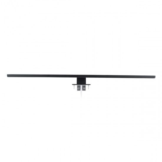 GLOBOSTAR® NINA 60420 Μοντέρνο Φωτιστικό Τοίχου - Απλίκα Καθρέπτη Μπάνιου LED 12W 1400lm 120° AC 220-240V IP44 Φυσικό Λευκό 4500K - Lumileds SMD Chip & TÜV SÜD Driver - Μαύρο Ματ - Μ60 x Π10.5 x Υ4cm - 3 Χρόνια Εγγύηση GLOBOSTAR® NINA 60420 Μοντέρνο Φωτιστικό Τοίχου - Απλίκα Καθρέπτη Μπάνιου LED 12W 1400lm 120° AC 220-240V IP44 Φυσικό Λευκό 4500K - Lumileds SMD Chip & TÜV SÜD Driver - Μαύρο Ματ - Μ60 x Π10.5 x Υ4cm - 3 Χρόνια Εγγύηση