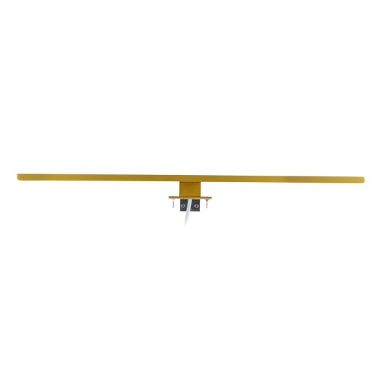 GLOBOSTAR® NINA 60421 Μοντέρνο Φωτιστικό Τοίχου - Απλίκα Καθρέπτη Μπάνιου LED 12W 1400lm 120° AC 220-240V Αδιάβροχο IP44 Φυσικό Λευκό 4500K - Lumileds SMD Chip & TÜV SÜD Driver - Σατινέ Χρυσό Βούρτσας - Μ60 x Π10.5 x Υ4cm - 3 Χρόνια Εγγύηση GLOBOSTAR® NINA 60421 Μοντέρνο Φωτιστικό Τοίχου - Απλίκα Καθρέπτη Μπάνιου LED 12W 1400lm 120° AC 220-240V Αδιάβροχο IP44 Φυσικό Λευκό 4500K - Lumileds SMD Chip & TÜV SÜD Driver - Σατινέ Χρυσό Βούρτσας - Μ60 x Π10.5 x Υ4cm - 3 Χρόνια Εγγύηση