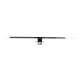 GLOBOSTAR® NINA 60422 Μοντέρνο Φωτιστικό Τοίχου - Απλίκα Καθρέπτη Μπάνιου LED 12W 1400lm 120° AC 220-240V IP44 Φυσικό Λευκό 4500K - Lumileds SMD Chip & TÜV SÜD Driver - Νίκελ Χρώμιο - Μ60 x Π10.5 x Υ4cm - 3 Χρόνια Εγγύηση