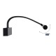 GLOBOSTAR® LAURA 60424 Μοντέρνο Φωτιστικό Τοίχου - Απλίκα Καθρέπτη Μπάνιου LED 12W 1400lm 120° AC 220-240V IP44 Φυσικό Λευκό 4500K - Lumileds SMD Chip & TÜV SÜD Driver - Μαύρο Ματ - Μ60 x Π27 x Υ13cm - 3 Χρόνια Εγγύηση GLOBOSTAR® LAURA 60424 Μοντέρνο Φωτιστικό Τοίχου - Απλίκα Καθρέπτη Μπάνιου LED 12W 1400lm 120° AC 220-240V IP44 Φυσικό Λευκό 4500K - Lumileds SMD Chip & TÜV SÜD Driver - Μαύρο Ματ - Μ60 x Π27 x Υ13cm - 3 Χρόνια Εγγύηση