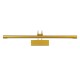 GLOBOSTAR® LAURA 60425 Μοντέρνο Φωτιστικό Τοίχου - Απλίκα Καθρέπτη Μπάνιου LED 12W 1400lm 120° AC 220-240V IP44 Φυσικό Λευκό 4500K - Lumileds SMD Chip & TÜV SÜD Driver - Χρυσό Βούρτσας - Μ60 x Π27 x Υ13cm - 3 Χρόνια Εγγύηση GLOBOSTAR® LAURA 60425 Μοντέρνο Φωτιστικό Τοίχου - Απλίκα Καθρέπτη Μπάνιου LED 12W 1400lm 120° AC 220-240V IP44 Φυσικό Λευκό 4500K - Lumileds SMD Chip & TÜV SÜD Driver - Χρυσό Βούρτσας - Μ60 x Π27 x Υ13cm - 3 Χρόνια Εγγύηση