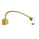 GLOBOSTAR® LAURA 60425 Μοντέρνο Φωτιστικό Τοίχου - Απλίκα Καθρέπτη Μπάνιου LED 12W 1400lm 120° AC 220-240V IP44 Φυσικό Λευκό 4500K - Lumileds SMD Chip & TÜV SÜD Driver - Χρυσό Βούρτσας - Μ60 x Π27 x Υ13cm - 3 Χρόνια Εγγύηση GLOBOSTAR® LAURA 60425 Μοντέρνο Φωτιστικό Τοίχου - Απλίκα Καθρέπτη Μπάνιου LED 12W 1400lm 120° AC 220-240V IP44 Φυσικό Λευκό 4500K - Lumileds SMD Chip & TÜV SÜD Driver - Χρυσό Βούρτσας - Μ60 x Π27 x Υ13cm - 3 Χρόνια Εγγύηση