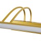 GLOBOSTAR® LAURA 60425 Μοντέρνο Φωτιστικό Τοίχου - Απλίκα Καθρέπτη Μπάνιου LED 12W 1400lm 120° AC 220-240V IP44 Φυσικό Λευκό 4500K - Lumileds SMD Chip & TÜV SÜD Driver - Χρυσό Βούρτσας - Μ60 x Π27 x Υ13cm - 3 Χρόνια Εγγύηση GLOBOSTAR® LAURA 60425 Μοντέρνο Φωτιστικό Τοίχου - Απλίκα Καθρέπτη Μπάνιου LED 12W 1400lm 120° AC 220-240V IP44 Φυσικό Λευκό 4500K - Lumileds SMD Chip & TÜV SÜD Driver - Χρυσό Βούρτσας - Μ60 x Π27 x Υ13cm - 3 Χρόνια Εγγύηση