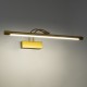 GLOBOSTAR® LAURA 60425 Μοντέρνο Φωτιστικό Τοίχου - Απλίκα Καθρέπτη Μπάνιου LED 12W 1400lm 120° AC 220-240V IP44 Φυσικό Λευκό 4500K - Lumileds SMD Chip & TÜV SÜD Driver - Χρυσό Βούρτσας - Μ60 x Π27 x Υ13cm - 3 Χρόνια Εγγύηση GLOBOSTAR® LAURA 60425 Μοντέρνο Φωτιστικό Τοίχου - Απλίκα Καθρέπτη Μπάνιου LED 12W 1400lm 120° AC 220-240V IP44 Φυσικό Λευκό 4500K - Lumileds SMD Chip & TÜV SÜD Driver - Χρυσό Βούρτσας - Μ60 x Π27 x Υ13cm - 3 Χρόνια Εγγύηση