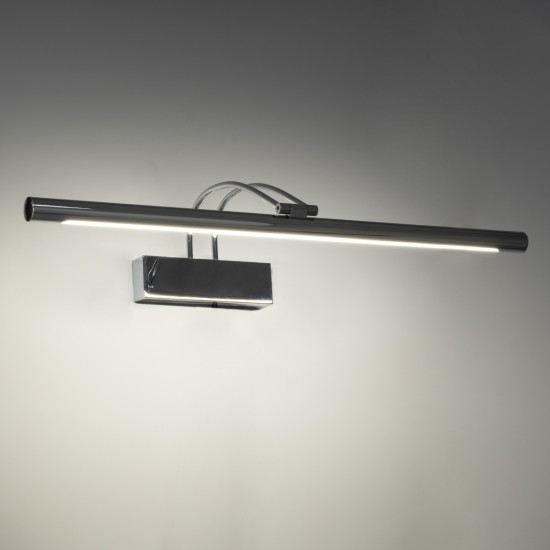 GLOBOSTAR® LAURA 60426 Μοντέρνο Φωτιστικό Τοίχου - Απλίκα Καθρέπτη Μπάνιου LED 12W 1400lm 120° AC 220-240V Αδιάβροχο IP44 Φυσικό Λευκό 4500K - Lumileds SMD Chip & TÜV SÜD Driver - Νίκελ Χρώμιο - Μ60 x Π27 x Υ13cm - 3 Χρόνια Εγγύηση GLOBOSTAR® LAURA 60426 Μοντέρνο Φωτιστικό Τοίχου - Απλίκα Καθρέπτη Μπάνιου LED 12W 1400lm 120° AC 220-240V Αδιάβροχο IP44 Φυσικό Λευκό 4500K - Lumileds SMD Chip & TÜV SÜD Driver - Νίκελ Χρώμιο - Μ60 x Π27 x Υ13cm - 3 Χρόνια Εγγύηση
