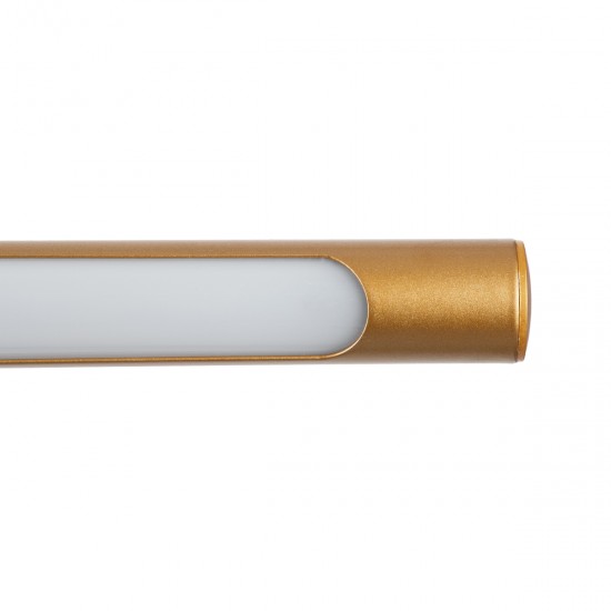 GLOBOSTAR® LAURA 60427 Μοντέρνο Φωτιστικό Τοίχου - Απλίκα Καθρέπτη Μπάνιου LED 12W 1400lm 120° AC 220-240V IP20 Φυσικό Λευκό 4500K - Lumileds SMD Chip & TÜV SÜD Driver - Χάλκινο - Μ60 x Π27 x Υ13cm - 3 Χρόνια Εγγύηση GLOBOSTAR® LAURA 60427 Μοντέρνο Φωτιστικό Τοίχου - Απλίκα Καθρέπτη Μπάνιου LED 12W 1400lm 120° AC 220-240V IP20 Φυσικό Λευκό 4500K - Lumileds SMD Chip & TÜV SÜD Driver - Χάλκινο - Μ60 x Π27 x Υ13cm - 3 Χρόνια Εγγύηση