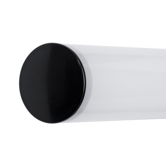 GLOBOSTAR® MABEL 60428 Μοντέρνο Φωτιστικό Τοίχου - Απλίκα Καθρέπτη Μπάνιου LED 12W 1400lm 240° AC 220-240V IP44 Φυσικό Λευκό 4500K - Lumileds SMD Chip & TÜV SÜD Driver - Μαύρο Ματ & Λευκό - Μ60 x Π10 x Υ5cm - 3 Χρόνια Εγγύηση GLOBOSTAR® MABEL 60428 Μοντέρνο Φωτιστικό Τοίχου - Απλίκα Καθρέπτη Μπάνιου LED 12W 1400lm 240° AC 220-240V IP44 Φυσικό Λευκό 4500K - Lumileds SMD Chip & TÜV SÜD Driver - Μαύρο Ματ & Λευκό - Μ60 x Π10 x Υ5cm - 3 Χρόνια Εγγύηση