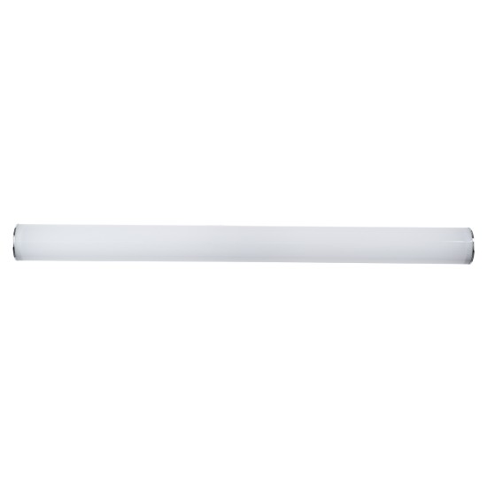 GLOBOSTAR® MABEL 60430 Μοντέρνο Φωτιστικό Τοίχου - Απλίκα Καθρέπτη Μπάνιου LED 12W 1400lm 240° AC 220-240V IP44 Φυσικό Λευκό 4500K - Lumileds SMD Chip & TÜV SÜD Driver - Νίκελ Χρώμιο - Μ60 x Π10 x Υ5cm - 3 Χρόνια Εγγύηση
