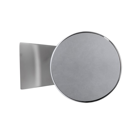 GLOBOSTAR® MABEL 60430 Μοντέρνο Φωτιστικό Τοίχου - Απλίκα Καθρέπτη Μπάνιου LED 12W 1400lm 240° AC 220-240V IP44 Φυσικό Λευκό 4500K - Lumileds SMD Chip & TÜV SÜD Driver - Νίκελ Χρώμιο - Μ60 x Π10 x Υ5cm - 3 Χρόνια Εγγύηση