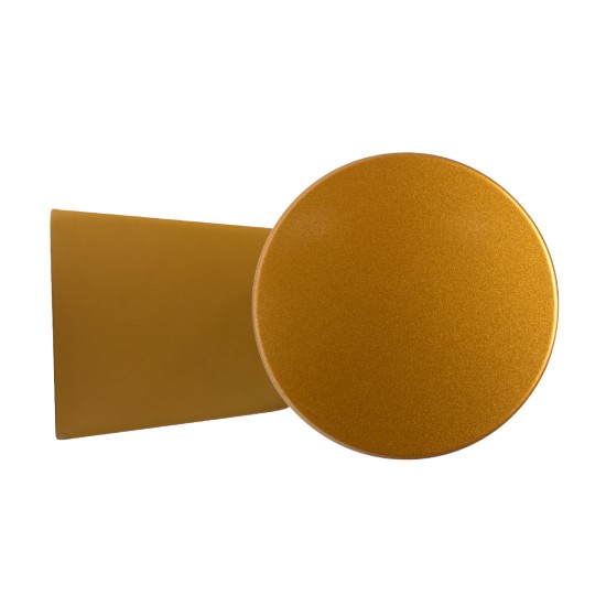 GLOBOSTAR® MABEL 60431 Μοντέρνο Φωτιστικό Τοίχου - Απλίκα Καθρέπτη Μπάνιου LED 12W 1400lm 270° AC 220-240V IP44 Φυσικό Λευκό 4500K - Lumileds SMD Chip & TÜV SÜD Driver - Χάλκινο - Μ60 x Π10 x Υ5cm - 3 Χρόνια Εγγύηση