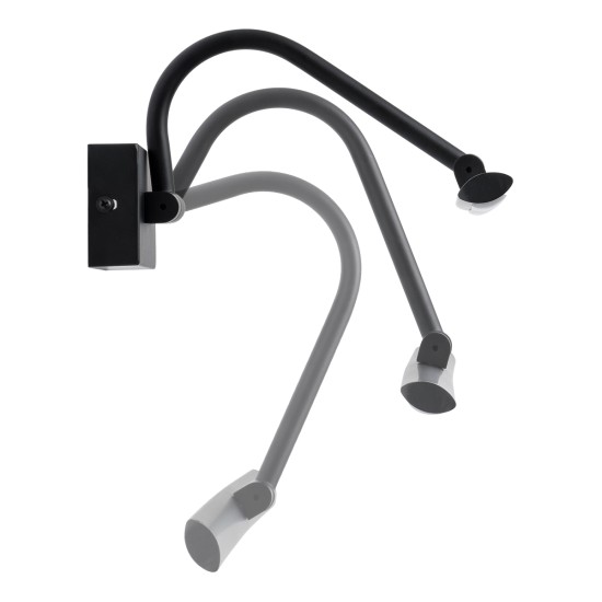 GLOBOSTAR® MIRA 60432 Μοντέρνο Φωτιστικό Τοίχου - Απλίκα Καθρέπτη Μπάνιου LED 12W 1400lm 120° AC 220-240V IP44 Φυσικό Λευκό 4500K - Lumileds SMD Chip & TÜV SÜD Driver - Μαύρο Ματ - Μ60 x Π20 x Υ13cm - 3 Χρόνια Εγγύηση GLOBOSTAR® MIRA 60432 Μοντέρνο Φωτιστικό Τοίχου - Απλίκα Καθρέπτη Μπάνιου LED 12W 1400lm 120° AC 220-240V IP44 Φυσικό Λευκό 4500K - Lumileds SMD Chip & TÜV SÜD Driver - Μαύρο Ματ - Μ60 x Π20 x Υ13cm - 3 Χρόνια Εγγύηση