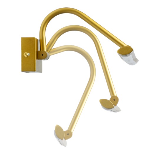 GLOBOSTAR® MIRA 60433 Μοντέρνο Φωτιστικό Τοίχου - Απλίκα Καθρέπτη Μπάνιου LED 12W 1400lm 120° AC 220-240V IP44 Φυσικό Λευκό 4500K - Lumileds SMD Chip & TÜV SÜD Driver - Χρυσό - Μ60 x Π20 x Υ13cm - 3 Χρόνια Εγγύηση GLOBOSTAR® MIRA 60433 Μοντέρνο Φωτιστικό Τοίχου - Απλίκα Καθρέπτη Μπάνιου LED 12W 1400lm 120° AC 220-240V IP44 Φυσικό Λευκό 4500K - Lumileds SMD Chip & TÜV SÜD Driver - Χρυσό - Μ60 x Π20 x Υ13cm - 3 Χρόνια Εγγύηση