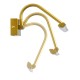 GLOBOSTAR® MIRA 60433 Μοντέρνο Φωτιστικό Τοίχου - Απλίκα Καθρέπτη Μπάνιου LED 12W 1400lm 120° AC 220-240V IP44 Φυσικό Λευκό 4500K - Lumileds SMD Chip & TÜV SÜD Driver - Χρυσό - Μ60 x Π20 x Υ13cm - 3 Χρόνια Εγγύηση GLOBOSTAR® MIRA 60433 Μοντέρνο Φωτιστικό Τοίχου - Απλίκα Καθρέπτη Μπάνιου LED 12W 1400lm 120° AC 220-240V IP44 Φυσικό Λευκό 4500K - Lumileds SMD Chip & TÜV SÜD Driver - Χρυσό - Μ60 x Π20 x Υ13cm - 3 Χρόνια Εγγύηση