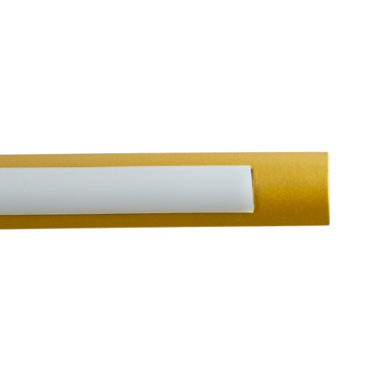 GLOBOSTAR® MIRA 60433 Μοντέρνο Φωτιστικό Τοίχου - Απλίκα Καθρέπτη Μπάνιου LED 12W 1400lm 120° AC 220-240V IP44 Φυσικό Λευκό 4500K - Lumileds SMD Chip & TÜV SÜD Driver - Χρυσό - Μ60 x Π20 x Υ13cm - 3 Χρόνια Εγγύηση GLOBOSTAR® MIRA 60433 Μοντέρνο Φωτιστικό Τοίχου - Απλίκα Καθρέπτη Μπάνιου LED 12W 1400lm 120° AC 220-240V IP44 Φυσικό Λευκό 4500K - Lumileds SMD Chip & TÜV SÜD Driver - Χρυσό - Μ60 x Π20 x Υ13cm - 3 Χρόνια Εγγύηση