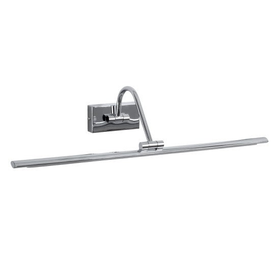 GLOBOSTAR® MIRA 60434 Μοντέρνο Φωτιστικό Τοίχου - Απλίκα Καθρέπτη Μπάνιου LED 12W 1400lm 120° AC 220-240V IP44 Φυσικό Λευκό 4500K - Lumileds SMD Chip & TÜV SÜD Driver - Νίκελ Χρώμιο - Μ60 x Π20 x Υ13cm - 3 Χρόνια Εγγύηση GLOBOSTAR® MIRA 60434 Μοντέρνο Φωτιστικό Τοίχου - Απλίκα Καθρέπτη Μπάνιου LED 12W 1400lm 120° AC 220-240V IP44 Φυσικό Λευκό 4500K - Lumileds SMD Chip & TÜV SÜD Driver - Νίκελ Χρώμιο - Μ60 x Π20 x Υ13cm - 3 Χρόνια Εγγύηση