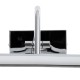 GLOBOSTAR® MIRA 60434 Μοντέρνο Φωτιστικό Τοίχου - Απλίκα Καθρέπτη Μπάνιου LED 12W 1400lm 120° AC 220-240V IP44 Φυσικό Λευκό 4500K - Lumileds SMD Chip & TÜV SÜD Driver - Νίκελ Χρώμιο - Μ60 x Π20 x Υ13cm - 3 Χρόνια Εγγύηση GLOBOSTAR® MIRA 60434 Μοντέρνο Φωτιστικό Τοίχου - Απλίκα Καθρέπτη Μπάνιου LED 12W 1400lm 120° AC 220-240V IP44 Φυσικό Λευκό 4500K - Lumileds SMD Chip & TÜV SÜD Driver - Νίκελ Χρώμιο - Μ60 x Π20 x Υ13cm - 3 Χρόνια Εγγύηση