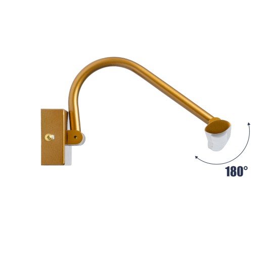 GLOBOSTAR® MIRA 60435 Μοντέρνο Φωτιστικό Τοίχου - Απλίκα Καθρέπτη Μπάνιου LED 12W 1400lm 120° AC 220-240V IP44 Φυσικό Λευκό 4500K - Lumileds SMD Chip & TÜV SÜD Driver - Χάλκινο - Μ60 x Π20 x Υ13cm - 3 Χρόνια Εγγύηση GLOBOSTAR® MIRA 60435 Μοντέρνο Φωτιστικό Τοίχου - Απλίκα Καθρέπτη Μπάνιου LED 12W 1400lm 120° AC 220-240V IP44 Φυσικό Λευκό 4500K - Lumileds SMD Chip & TÜV SÜD Driver - Χάλκινο - Μ60 x Π20 x Υ13cm - 3 Χρόνια Εγγύηση