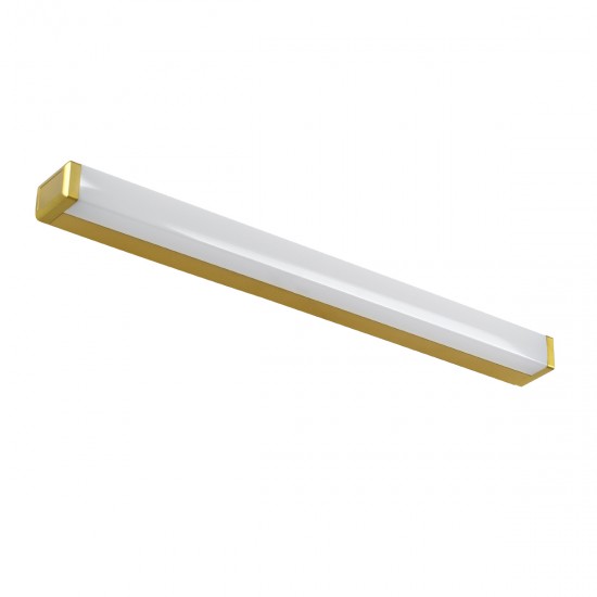 GLOBOSTAR® RENATA 60441 Μοντέρνο Φωτιστικό Τοίχου - Απλίκα Καθρέπτη Μπάνιου LED 12W 1400lm 210° AC 220-240V IP44 Φυσικό Λευκό 4500K - Lumileds SMD Chip & TÜV SÜD Driver - Χρυσό - Μ60 x Π4 x Υ5.5cm - 3 Χρόνια Εγγύηση GLOBOSTAR® RENATA 60441 Μοντέρνο Φωτιστικό Τοίχου - Απλίκα Καθρέπτη Μπάνιου LED 12W 1400lm 210° AC 220-240V IP44 Φυσικό Λευκό 4500K - Lumileds SMD Chip & TÜV SÜD Driver - Χρυσό - Μ60 x Π4 x Υ5.5cm - 3 Χρόνια Εγγύηση