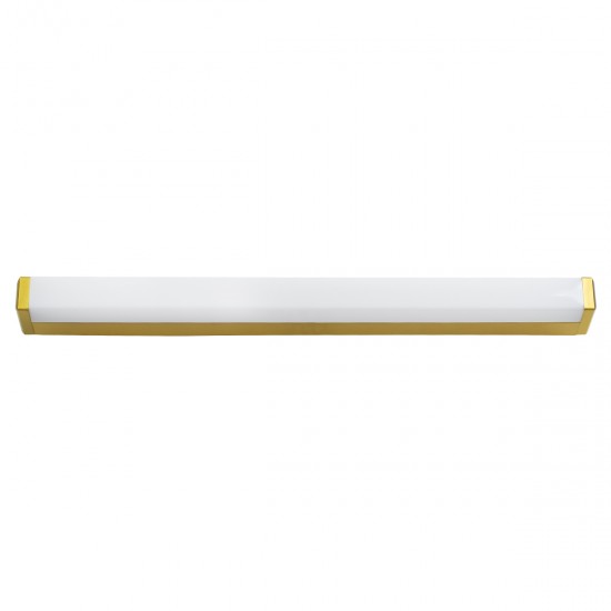 GLOBOSTAR® RENATA 60441 Μοντέρνο Φωτιστικό Τοίχου - Απλίκα Καθρέπτη Μπάνιου LED 12W 1400lm 210° AC 220-240V IP44 Φυσικό Λευκό 4500K - Lumileds SMD Chip & TÜV SÜD Driver - Χρυσό - Μ60 x Π4 x Υ5.5cm - 3 Χρόνια Εγγύηση GLOBOSTAR® RENATA 60441 Μοντέρνο Φωτιστικό Τοίχου - Απλίκα Καθρέπτη Μπάνιου LED 12W 1400lm 210° AC 220-240V IP44 Φυσικό Λευκό 4500K - Lumileds SMD Chip & TÜV SÜD Driver - Χρυσό - Μ60 x Π4 x Υ5.5cm - 3 Χρόνια Εγγύηση