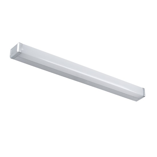 GLOBOSTAR® RENATA 60442 Μοντέρνο Φωτιστικό Τοίχου - Απλίκα Καθρέπτη Μπάνιου LED 12W 1400lm 180° AC 220-240V IP44 Φυσικό Λευκό 4500K - Lumileds SMD Chip & TÜV SÜD Driver - Νίκελ Χρώμιο - Μ60 x Π4 x Υ5.5cm - 3 Χρόνια Εγγύηση GLOBOSTAR® RENATA 60442 Μοντέρνο Φωτιστικό Τοίχου - Απλίκα Καθρέπτη Μπάνιου LED 12W 1400lm 180° AC 220-240V IP44 Φυσικό Λευκό 4500K - Lumileds SMD Chip & TÜV SÜD Driver - Νίκελ Χρώμιο - Μ60 x Π4 x Υ5.5cm - 3 Χρόνια Εγγύηση