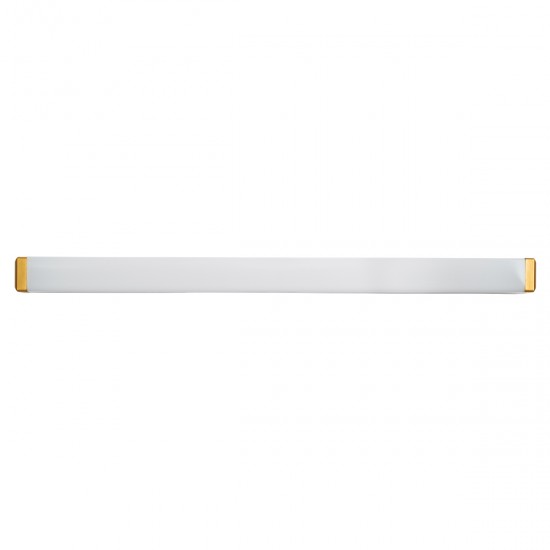 GLOBOSTAR® RENATA 60443 Μοντέρνο Φωτιστικό Τοίχου - Απλίκα Καθρέπτη Μπάνιου LED 12W 1400lm 210° AC 220-240V IP44 Φυσικό Λευκό 4500K - Lumileds SMD Chip & TÜV SÜD Driver - Χρυσό Βούρτσας - Μ60 x Π4 x Υ5.5cm - 3 Χρόνια Εγγύηση GLOBOSTAR® RENATA 60443 Μοντέρνο Φωτιστικό Τοίχου - Απλίκα Καθρέπτη Μπάνιου LED 12W 1400lm 210° AC 220-240V IP44 Φυσικό Λευκό 4500K - Lumileds SMD Chip & TÜV SÜD Driver - Χρυσό Βούρτσας - Μ60 x Π4 x Υ5.5cm - 3 Χρόνια Εγγύηση