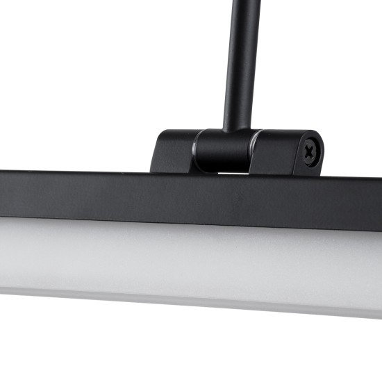 GLOBOSTAR® MARA 60446 Μοντέρνο Φωτιστικό Τοίχου - Απλίκα Καθρέπτη Μπάνιου LED 12W 1400lm 120° AC 220-240V IP20 Φυσικό Λευκό 4500K - Lumileds SMD Chip & TÜV SÜD Driver - Μαύρο Ματ - Μ60 x Π15 x Υ13cm - 3 Χρόνια Εγγύηση GLOBOSTAR® MARA 60446 Μοντέρνο Φωτιστικό Τοίχου - Απλίκα Καθρέπτη Μπάνιου LED 12W 1400lm 120° AC 220-240V IP20 Φυσικό Λευκό 4500K - Lumileds SMD Chip & TÜV SÜD Driver - Μαύρο Ματ - Μ60 x Π15 x Υ13cm - 3 Χρόνια Εγγύηση