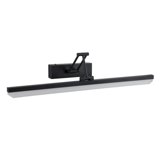 GLOBOSTAR® MARA 60446 Μοντέρνο Φωτιστικό Τοίχου - Απλίκα Καθρέπτη Μπάνιου LED 12W 1400lm 120° AC 220-240V IP20 Φυσικό Λευκό 4500K - Lumileds SMD Chip & TÜV SÜD Driver - Μαύρο Ματ - Μ60 x Π15 x Υ13cm - 3 Χρόνια Εγγύηση GLOBOSTAR® MARA 60446 Μοντέρνο Φωτιστικό Τοίχου - Απλίκα Καθρέπτη Μπάνιου LED 12W 1400lm 120° AC 220-240V IP20 Φυσικό Λευκό 4500K - Lumileds SMD Chip & TÜV SÜD Driver - Μαύρο Ματ - Μ60 x Π15 x Υ13cm - 3 Χρόνια Εγγύηση