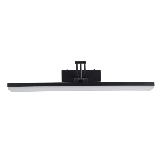 GLOBOSTAR® MARA 60446 Μοντέρνο Φωτιστικό Τοίχου - Απλίκα Καθρέπτη Μπάνιου LED 12W 1400lm 120° AC 220-240V IP20 Φυσικό Λευκό 4500K - Lumileds SMD Chip & TÜV SÜD Driver - Μαύρο Ματ - Μ60 x Π15 x Υ13cm - 3 Χρόνια Εγγύηση GLOBOSTAR® MARA 60446 Μοντέρνο Φωτιστικό Τοίχου - Απλίκα Καθρέπτη Μπάνιου LED 12W 1400lm 120° AC 220-240V IP20 Φυσικό Λευκό 4500K - Lumileds SMD Chip & TÜV SÜD Driver - Μαύρο Ματ - Μ60 x Π15 x Υ13cm - 3 Χρόνια Εγγύηση