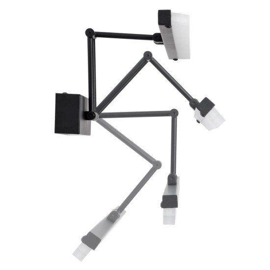 GLOBOSTAR® MARA 60446 Μοντέρνο Φωτιστικό Τοίχου - Απλίκα Καθρέπτη Μπάνιου LED 12W 1400lm 120° AC 220-240V IP20 Φυσικό Λευκό 4500K - Lumileds SMD Chip & TÜV SÜD Driver - Μαύρο Ματ - Μ60 x Π15 x Υ13cm - 3 Χρόνια Εγγύηση GLOBOSTAR® MARA 60446 Μοντέρνο Φωτιστικό Τοίχου - Απλίκα Καθρέπτη Μπάνιου LED 12W 1400lm 120° AC 220-240V IP20 Φυσικό Λευκό 4500K - Lumileds SMD Chip & TÜV SÜD Driver - Μαύρο Ματ - Μ60 x Π15 x Υ13cm - 3 Χρόνια Εγγύηση