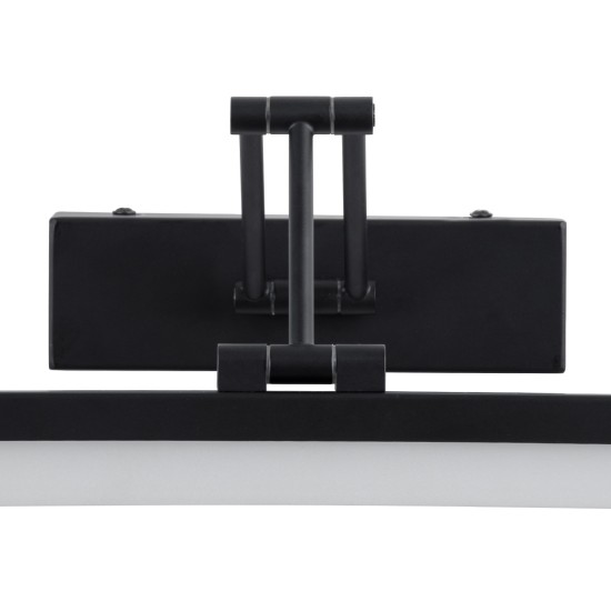 GLOBOSTAR® MARA 60446 Μοντέρνο Φωτιστικό Τοίχου - Απλίκα Καθρέπτη Μπάνιου LED 12W 1400lm 120° AC 220-240V IP20 Φυσικό Λευκό 4500K - Lumileds SMD Chip & TÜV SÜD Driver - Μαύρο Ματ - Μ60 x Π15 x Υ13cm - 3 Χρόνια Εγγύηση GLOBOSTAR® MARA 60446 Μοντέρνο Φωτιστικό Τοίχου - Απλίκα Καθρέπτη Μπάνιου LED 12W 1400lm 120° AC 220-240V IP20 Φυσικό Λευκό 4500K - Lumileds SMD Chip & TÜV SÜD Driver - Μαύρο Ματ - Μ60 x Π15 x Υ13cm - 3 Χρόνια Εγγύηση
