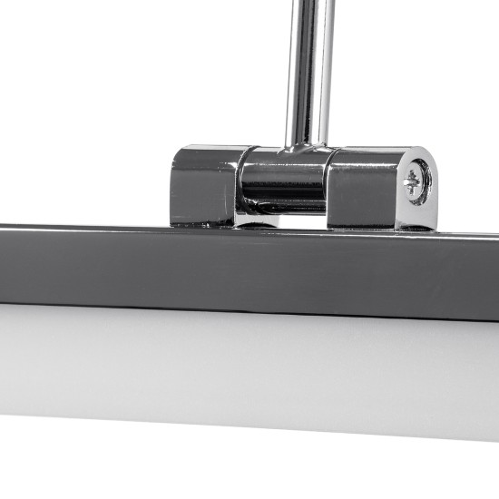 GLOBOSTAR® MARA 60447 Μοντέρνο Φωτιστικό Τοίχου - Απλίκα Καθρέπτη Μπάνιου LED 12W 1400lm 120° AC 220-240V IP20 Φυσικό Λευκό 4500K - Lumileds SMD Chip & TÜV SÜD Driver - Νίκελ Χρώμιο - Μ60 x Π15 x Υ13cm - 3 Χρόνια Εγγύηση GLOBOSTAR® MARA 60447 Μοντέρνο Φωτιστικό Τοίχου - Απλίκα Καθρέπτη Μπάνιου LED 12W 1400lm 120° AC 220-240V IP20 Φυσικό Λευκό 4500K - Lumileds SMD Chip & TÜV SÜD Driver - Νίκελ Χρώμιο - Μ60 x Π15 x Υ13cm - 3 Χρόνια Εγγύηση