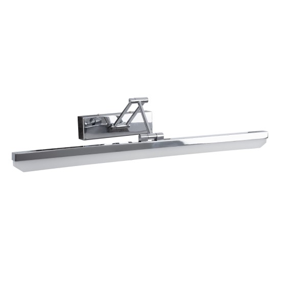 GLOBOSTAR® MARA 60447 Μοντέρνο Φωτιστικό Τοίχου - Απλίκα Καθρέπτη Μπάνιου LED 12W 1400lm 120° AC 220-240V IP20 Φυσικό Λευκό 4500K - Lumileds SMD Chip & TÜV SÜD Driver - Νίκελ Χρώμιο - Μ60 x Π15 x Υ13cm - 3 Χρόνια Εγγύηση GLOBOSTAR® MARA 60447 Μοντέρνο Φωτιστικό Τοίχου - Απλίκα Καθρέπτη Μπάνιου LED 12W 1400lm 120° AC 220-240V IP20 Φυσικό Λευκό 4500K - Lumileds SMD Chip & TÜV SÜD Driver - Νίκελ Χρώμιο - Μ60 x Π15 x Υ13cm - 3 Χρόνια Εγγύηση