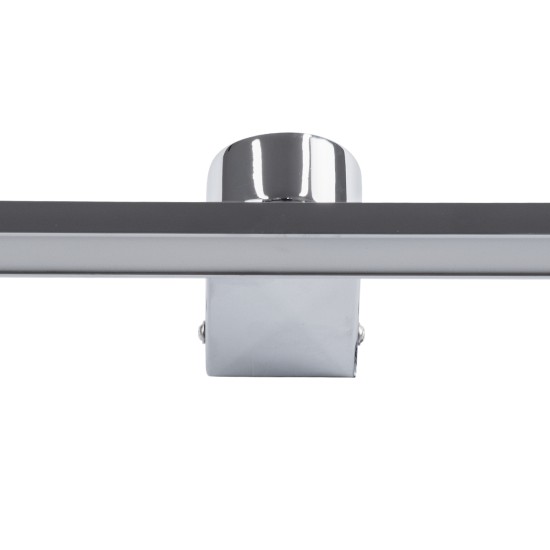 GLOBOSTAR® MEGAN 60449 Μοντέρνο Φωτιστικό Τοίχου - Απλίκα Καθρέπτη Μπάνιου LED 12W 1400lm 120° AC 220-240V IP44 Φυσικό Λευκό 4500K - Lumileds SMD Chip & TÜV SÜD Driver - Νίκελ Χρώμιο - Μ60 x Π12 x Υ4cm - 3 Χρόνια Εγγύηση GLOBOSTAR® MEGAN 60449 Μοντέρνο Φωτιστικό Τοίχου - Απλίκα Καθρέπτη Μπάνιου LED 12W 1400lm 120° AC 220-240V IP44 Φυσικό Λευκό 4500K - Lumileds SMD Chip & TÜV SÜD Driver - Νίκελ Χρώμιο - Μ60 x Π12 x Υ4cm - 3 Χρόνια Εγγύηση