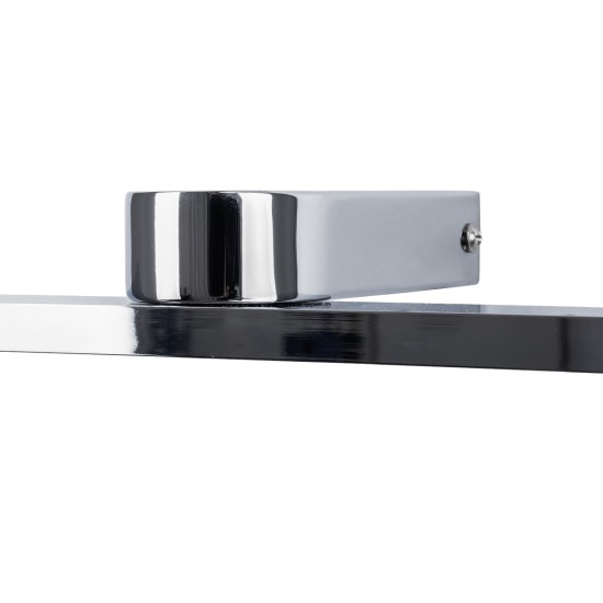 GLOBOSTAR® MEGAN 60449 Μοντέρνο Φωτιστικό Τοίχου - Απλίκα Καθρέπτη Μπάνιου LED 12W 1400lm 120° AC 220-240V IP44 Φυσικό Λευκό 4500K - Lumileds SMD Chip & TÜV SÜD Driver - Νίκελ Χρώμιο - Μ60 x Π12 x Υ4cm - 3 Χρόνια Εγγύηση GLOBOSTAR® MEGAN 60449 Μοντέρνο Φωτιστικό Τοίχου - Απλίκα Καθρέπτη Μπάνιου LED 12W 1400lm 120° AC 220-240V IP44 Φυσικό Λευκό 4500K - Lumileds SMD Chip & TÜV SÜD Driver - Νίκελ Χρώμιο - Μ60 x Π12 x Υ4cm - 3 Χρόνια Εγγύηση