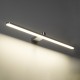 GLOBOSTAR® MEGAN 60449 Μοντέρνο Φωτιστικό Τοίχου - Απλίκα Καθρέπτη Μπάνιου LED 12W 1400lm 120° AC 220-240V IP44 Φυσικό Λευκό 4500K - Lumileds SMD Chip & TÜV SÜD Driver - Νίκελ Χρώμιο - Μ60 x Π12 x Υ4cm - 3 Χρόνια Εγγύηση GLOBOSTAR® MEGAN 60449 Μοντέρνο Φωτιστικό Τοίχου - Απλίκα Καθρέπτη Μπάνιου LED 12W 1400lm 120° AC 220-240V IP44 Φυσικό Λευκό 4500K - Lumileds SMD Chip & TÜV SÜD Driver - Νίκελ Χρώμιο - Μ60 x Π12 x Υ4cm - 3 Χρόνια Εγγύηση