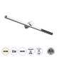 GLOBOSTAR® ROSA 60451 Μοντέρνο Φωτιστικό Τοίχου - Απλίκα Καθρέπτη Μπάνιου LED 12W 1400lm 120° AC 220-240V IP44 Φυσικό Λευκό 4500K - Lumileds SMD Chip & TÜV SÜD Driver - Νίκελ Χρώμιο - Μ60 x Π15 x Υ7cm - 3 Χρόνια Εγγύηση GLOBOSTAR® ROSA 60451 Μοντέρνο Φωτιστικό Τοίχου - Απλίκα Καθρέπτη Μπάνιου LED 12W 1400lm 120° AC 220-240V IP44 Φυσικό Λευκό 4500K - Lumileds SMD Chip & TÜV SÜD Driver - Νίκελ Χρώμιο - Μ60 x Π15 x Υ7cm - 3 Χρόνια Εγγύηση