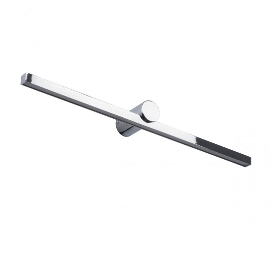 GLOBOSTAR® ROSA 60451 Μοντέρνο Φωτιστικό Τοίχου - Απλίκα Καθρέπτη Μπάνιου LED 12W 1400lm 120° AC 220-240V IP44 Φυσικό Λευκό 4500K - Lumileds SMD Chip & TÜV SÜD Driver - Νίκελ Χρώμιο - Μ60 x Π15 x Υ7cm - 3 Χρόνια Εγγύηση GLOBOSTAR® ROSA 60451 Μοντέρνο Φωτιστικό Τοίχου - Απλίκα Καθρέπτη Μπάνιου LED 12W 1400lm 120° AC 220-240V IP44 Φυσικό Λευκό 4500K - Lumileds SMD Chip & TÜV SÜD Driver - Νίκελ Χρώμιο - Μ60 x Π15 x Υ7cm - 3 Χρόνια Εγγύηση