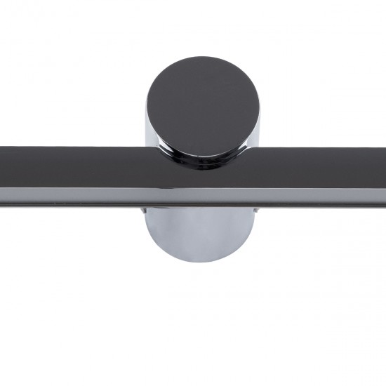 GLOBOSTAR® ROSA 60451 Μοντέρνο Φωτιστικό Τοίχου - Απλίκα Καθρέπτη Μπάνιου LED 12W 1400lm 120° AC 220-240V IP44 Φυσικό Λευκό 4500K - Lumileds SMD Chip & TÜV SÜD Driver - Νίκελ Χρώμιο - Μ60 x Π15 x Υ7cm - 3 Χρόνια Εγγύηση GLOBOSTAR® ROSA 60451 Μοντέρνο Φωτιστικό Τοίχου - Απλίκα Καθρέπτη Μπάνιου LED 12W 1400lm 120° AC 220-240V IP44 Φυσικό Λευκό 4500K - Lumileds SMD Chip & TÜV SÜD Driver - Νίκελ Χρώμιο - Μ60 x Π15 x Υ7cm - 3 Χρόνια Εγγύηση