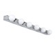 GLOBOSTAR® BELLA 60453 Μοντέρνο Φωτιστικό Τοίχου - Απλίκα Καθρέπτη Μπάνιου LED 18W 2052lm 300° AC 220-240V IP44 Φυσικό Λευκό 4500K - Bridgelux COB Chip & TÜV SÜD Driver - Ασημί & Λευκό - Μ70 x Π11 x Υ6cm - 3 Χρόνια Εγγύηση GLOBOSTAR® BELLA 60453 Μοντέρνο Φωτιστικό Τοίχου - Απλίκα Καθρέπτη Μπάνιου LED 18W 2052lm 300° AC 220-240V IP44 Φυσικό Λευκό 4500K - Bridgelux COB Chip & TÜV SÜD Driver - Ασημί & Λευκό - Μ70 x Π11 x Υ6cm - 3 Χρόνια Εγγύηση