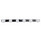 GLOBOSTAR® BELLA 60453 Μοντέρνο Φωτιστικό Τοίχου - Απλίκα Καθρέπτη Μπάνιου LED 18W 2052lm 300° AC 220-240V IP44 Φυσικό Λευκό 4500K - Bridgelux COB Chip & TÜV SÜD Driver - Ασημί & Λευκό - Μ70 x Π11 x Υ6cm - 3 Χρόνια Εγγύηση GLOBOSTAR® BELLA 60453 Μοντέρνο Φωτιστικό Τοίχου - Απλίκα Καθρέπτη Μπάνιου LED 18W 2052lm 300° AC 220-240V IP44 Φυσικό Λευκό 4500K - Bridgelux COB Chip & TÜV SÜD Driver - Ασημί & Λευκό - Μ70 x Π11 x Υ6cm - 3 Χρόνια Εγγύηση