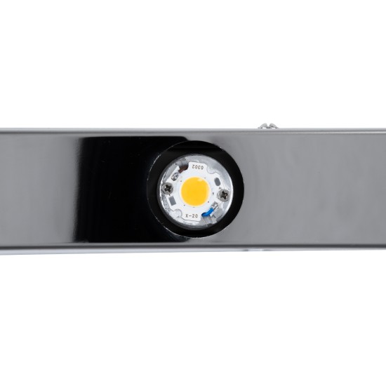 GLOBOSTAR® BELLA 60453 Μοντέρνο Φωτιστικό Τοίχου - Απλίκα Καθρέπτη Μπάνιου LED 18W 2052lm 300° AC 220-240V IP44 Φυσικό Λευκό 4500K - Bridgelux COB Chip & TÜV SÜD Driver - Ασημί & Λευκό - Μ70 x Π11 x Υ6cm - 3 Χρόνια Εγγύηση GLOBOSTAR® BELLA 60453 Μοντέρνο Φωτιστικό Τοίχου - Απλίκα Καθρέπτη Μπάνιου LED 18W 2052lm 300° AC 220-240V IP44 Φυσικό Λευκό 4500K - Bridgelux COB Chip & TÜV SÜD Driver - Ασημί & Λευκό - Μ70 x Π11 x Υ6cm - 3 Χρόνια Εγγύηση