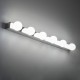 GLOBOSTAR® BELLA 60453 Μοντέρνο Φωτιστικό Τοίχου - Απλίκα Καθρέπτη Μπάνιου LED 18W 2052lm 300° AC 220-240V IP44 Φυσικό Λευκό 4500K - Bridgelux COB Chip & TÜV SÜD Driver - Ασημί & Λευκό - Μ70 x Π11 x Υ6cm - 3 Χρόνια Εγγύηση GLOBOSTAR® BELLA 60453 Μοντέρνο Φωτιστικό Τοίχου - Απλίκα Καθρέπτη Μπάνιου LED 18W 2052lm 300° AC 220-240V IP44 Φυσικό Λευκό 4500K - Bridgelux COB Chip & TÜV SÜD Driver - Ασημί & Λευκό - Μ70 x Π11 x Υ6cm - 3 Χρόνια Εγγύηση