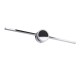 GLOBOSTAR® OPAL 60455 Μοντέρνο Φωτιστικό Τοίχου - Απλίκα Καθρέπτη Μπάνιου LED 14W 1600lm 180° AC 220-240V IP44 Φυσικό Λευκό 4500K - Lumileds SMD Chip & TÜV SÜD Driver - Νίκελ Χρώμιο - Μ60 x Π6 x Υ10cm - 3 Χρόνια Εγγύηση