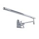 GLOBOSTAR® FRIDA 60458 Μοντέρνο Φωτιστικό Τοίχου - Απλίκα Καθρέπτη Μπάνιου LED 12W 1400lm 120° AC 220-240V IP44 Φυσικό Λευκό 4500K - Lumileds SMD Chip & TÜV SÜD Driver - Νίκελ Χρώμιο - Μ51 x Π25 x Υ10cm - 3 Χρόνια Εγγύηση