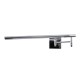 GLOBOSTAR® FRIDA 60458 Μοντέρνο Φωτιστικό Τοίχου - Απλίκα Καθρέπτη Μπάνιου LED 12W 1400lm 120° AC 220-240V IP44 Φυσικό Λευκό 4500K - Lumileds SMD Chip & TÜV SÜD Driver - Νίκελ Χρώμιο - Μ51 x Π25 x Υ10cm - 3 Χρόνια Εγγύηση