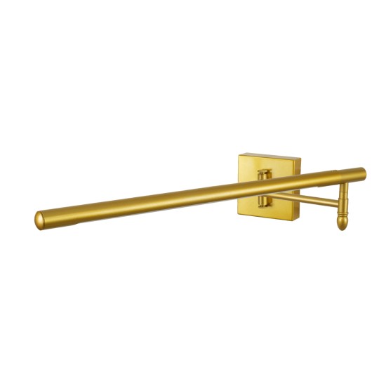 GLOBOSTAR® FRIDA 60459 Μοντέρνο Φωτιστικό Τοίχου - Απλίκα Καθρέπτη Μπάνιου LED 12W 1400lm 120° AC 220-240V IP44 Φυσικό Λευκό 4500K - Lumileds SMD Chip & TÜV SÜD Driver - Χρυσό Βούρτσας - Μ51 x Π25 x Υ10cm - 3 Χρόνια Εγγύηση GLOBOSTAR® FRIDA 60459 Μοντέρνο Φωτιστικό Τοίχου - Απλίκα Καθρέπτη Μπάνιου LED 12W 1400lm 120° AC 220-240V IP44 Φυσικό Λευκό 4500K - Lumileds SMD Chip & TÜV SÜD Driver - Χρυσό Βούρτσας - Μ51 x Π25 x Υ10cm - 3 Χρόνια Εγγύηση