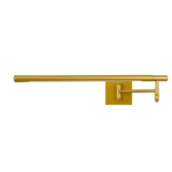 GLOBOSTAR® FRIDA 60459 Μοντέρνο Φωτιστικό Τοίχου - Απλίκα Καθρέπτη Μπάνιου LED 12W 1400lm 120° AC 220-240V IP44 Φυσικό Λευκό 4500K - Lumileds SMD Chip & TÜV SÜD Driver - Χρυσό Βούρτσας - Μ51 x Π25 x Υ10cm - 3 Χρόνια Εγγύηση GLOBOSTAR® FRIDA 60459 Μοντέρνο Φωτιστικό Τοίχου - Απλίκα Καθρέπτη Μπάνιου LED 12W 1400lm 120° AC 220-240V IP44 Φυσικό Λευκό 4500K - Lumileds SMD Chip & TÜV SÜD Driver - Χρυσό Βούρτσας - Μ51 x Π25 x Υ10cm - 3 Χρόνια Εγγύηση