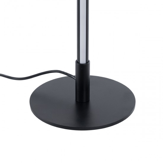 GLOBOSTAR® DALUMA 60467 Μοντέρνο Επιτραπέζιο Φωτιστικό LED 8W 880lm 200° AC 220-240V IP20 Ρυθμιζόμενο Λευκό CCT με On/Off 2700K/4500K/6000K - Lumileds SMD Chip - Μαύρο - Μ15 x Π15 x Υ46cm - 3 Χρόνια Εγγύηση GLOBOSTAR® DALUMA 60467 Μοντέρνο Επιτραπέζιο Φωτιστικό LED 8W 880lm 200° AC 220-240V IP20 Ρυθμιζόμενο Λευκό CCT με On/Off 2700K/4500K/6000K - Lumileds SMD Chip - Μαύρο - Μ15 x Π15 x Υ46cm - 3 Χρόνια Εγγύηση